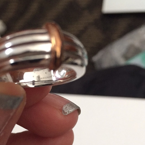 New Sterling Silver with Rose ring size 6.5 - Picture 7 of 8